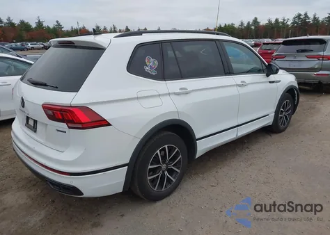 2022 Volkswagen Tiguan 2.0T Se R-Line Black from USA, damaged, VIN 3VV8B7AX1NM173596